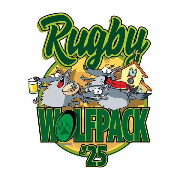 Funny design for a rugby Tshirt