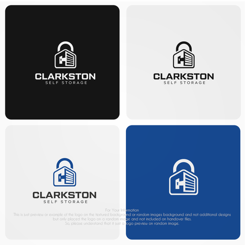 Self Storage Logo | Clarkston Self Storage Design by pixelgarden