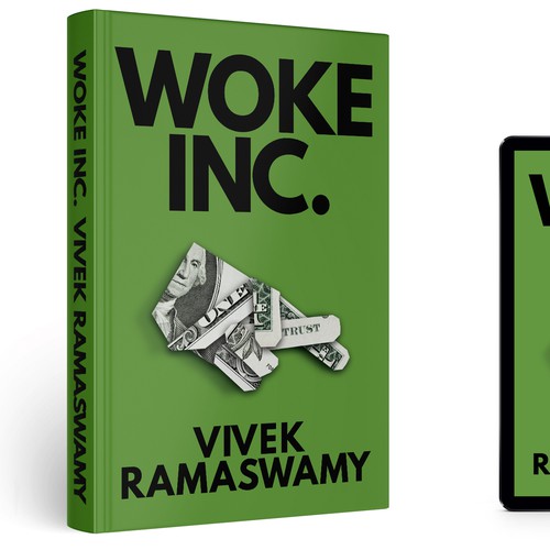 Woke Inc. Book Cover Design by Chupavi