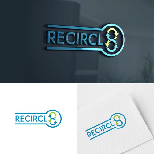 Recycling Company Logo Design Design by Rhibas