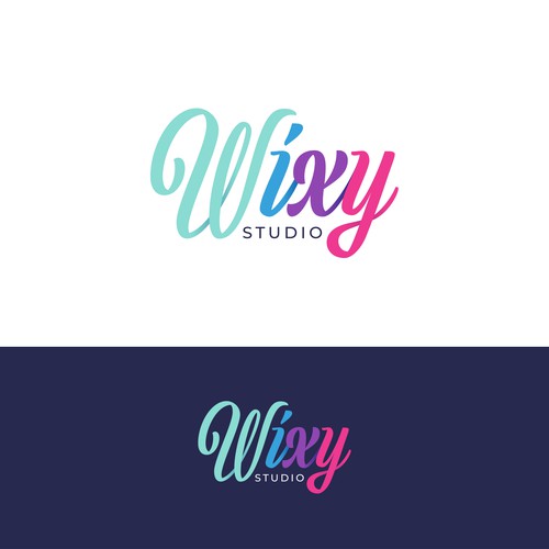 Make my  (W I X Y) logo Design by gamboling