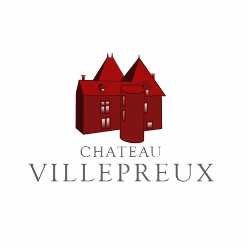 Karen FariaさんのModern new logo for French chateau and vineyardデザイン