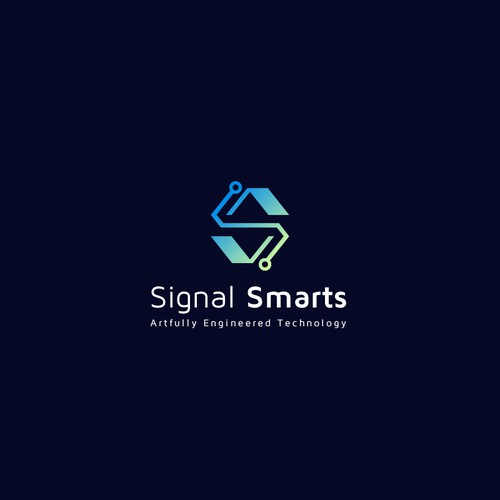 Design a Modern, Geometric Logo for Signal Smarts: We are Network and Wireless Technology Artists!! Design réalisé par cs_branding