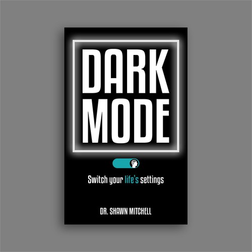 Dark Mode Book Cover Design by IdeAde