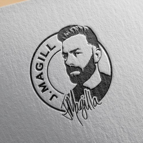 J. Magill Stamp Design by LogoGator