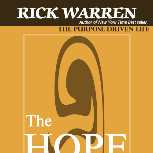 Design Rick Warren's New Book Cover Diseño de vishumann