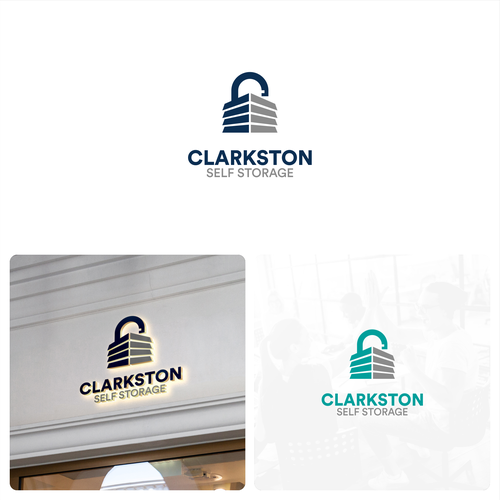 Self Storage Logo | Clarkston Self Storage Design by Lunatix!