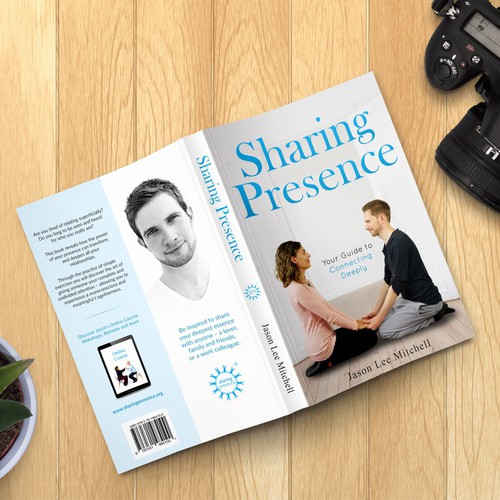 Mindfulness Book Cover on Sharing Presence Design by nOahKEaton