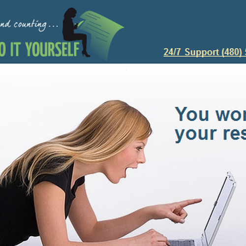 コンペ「Resume - Do It Yourself needs a new logo」のデザイン by heatheritaさん 