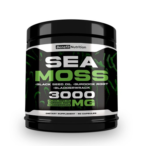 Concept Design For Supplement - Front Label Design by Dj Saifee