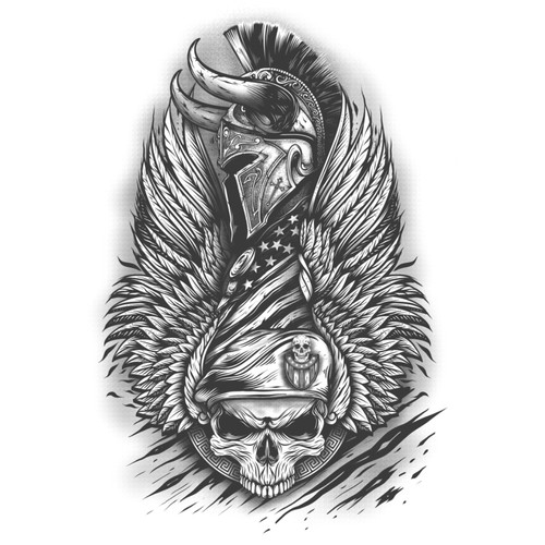 Tattoo contest entry by BlacKing