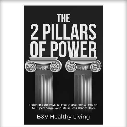 2 Pillars of Power book cover design to grab attention Design by N&N Designs