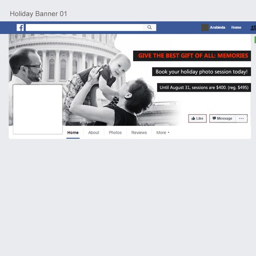3 FB Banners for Family Photographer!
