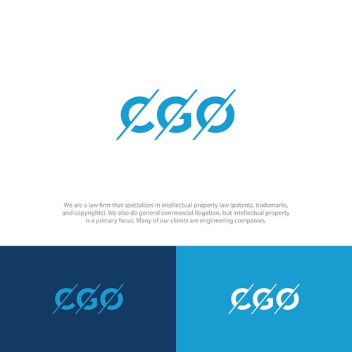 IP Law Firm Logo Design Design by ditesacilad