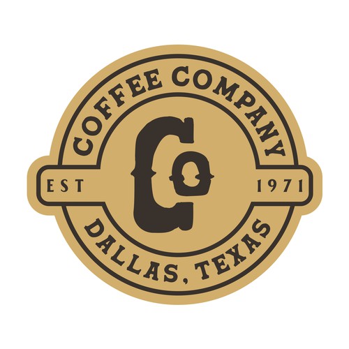 Coffee Company - Open since 1971, ORIGINAL COFFEE ROASTERS OF DALLAS Design by S U T A ™