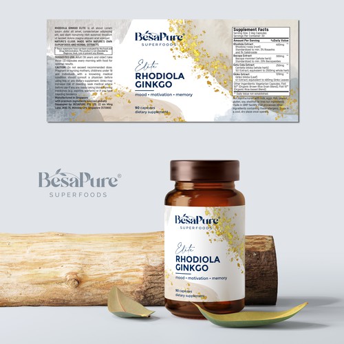 Diseño de Premium Design For Health Supplement de _danika_