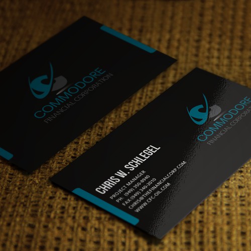 Create the next business card for CFC OIL AND GAS  Design by DizneGeek