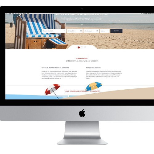 Web page design contest entry by malzi.