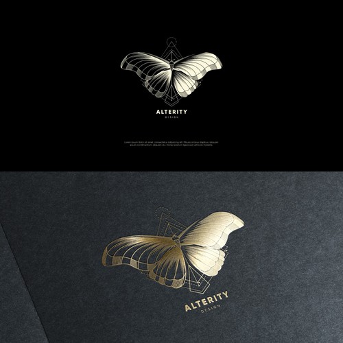 A Detailed Moth logo for a 3D printing and Design company Ontwerp door capitalkultur