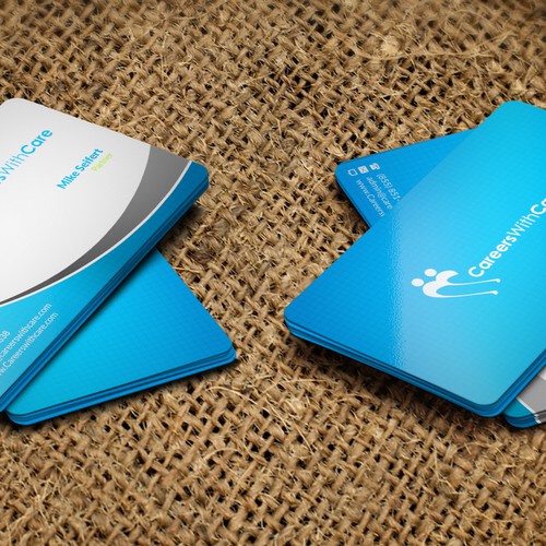 Hire Me business cards Design por Nuhan Enterprise IT