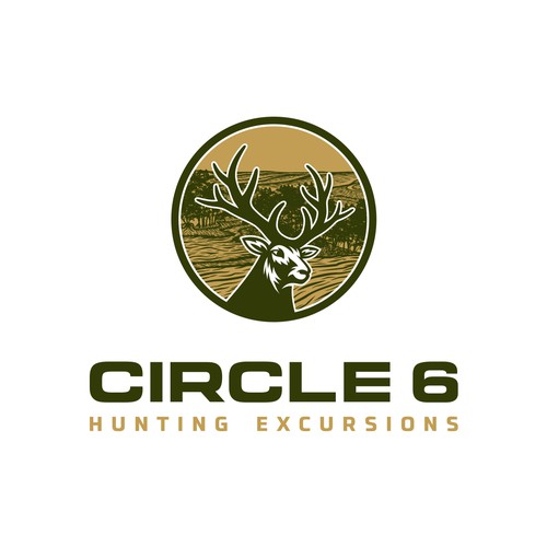 New Logo for an amazing outdoor hunting adventure called Circle 6 Design by lynxinvasion™