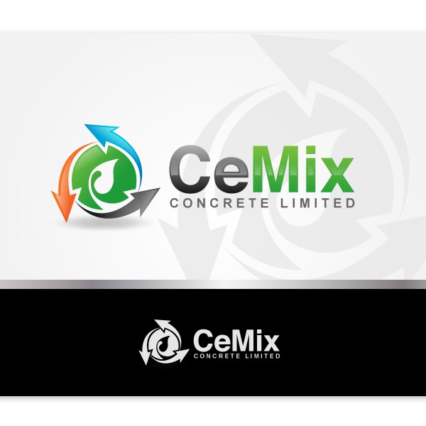 Design by Lucca Design titled "Logo concept for CeMix"