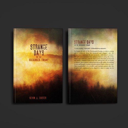 Spooky, Yet Beautiful Swamp Theme for Horror Novel Design by Gordon Whitesides