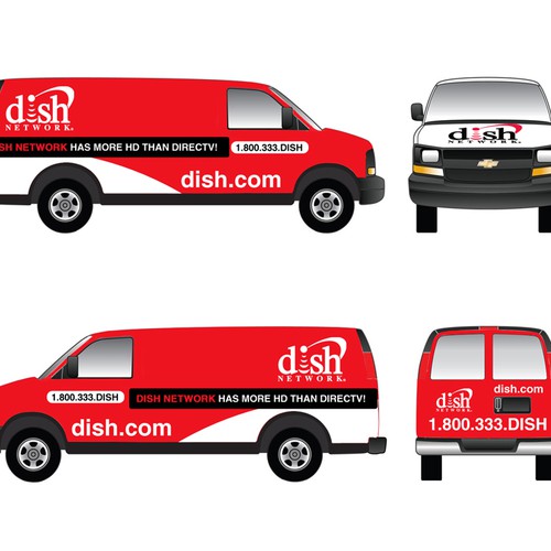 V&S 002 ~ REDESIGN THE DISH NETWORK INSTALLATION FLEET Design réalisé par tvan