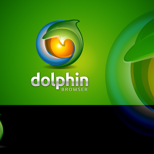 New logo for Dolphin Browser Design by zipcads