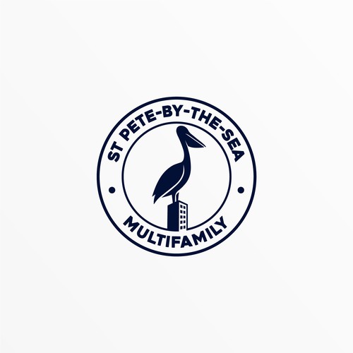 Sophisticated Florida Pelican Logo Design by SilverD™