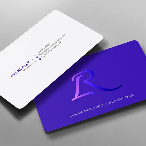 Design a magician's business card Design by chandrayaan.creative