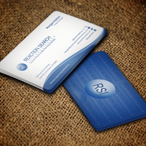 AkGraphicsSolutionsさんのCreate a new Business Card design for an Executive Search Companyデザイン