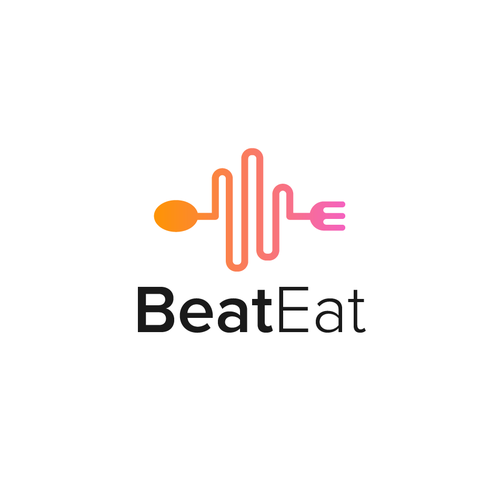 Créez un logo moderne et tendance pour Beat Eat !! Design by cucuque design