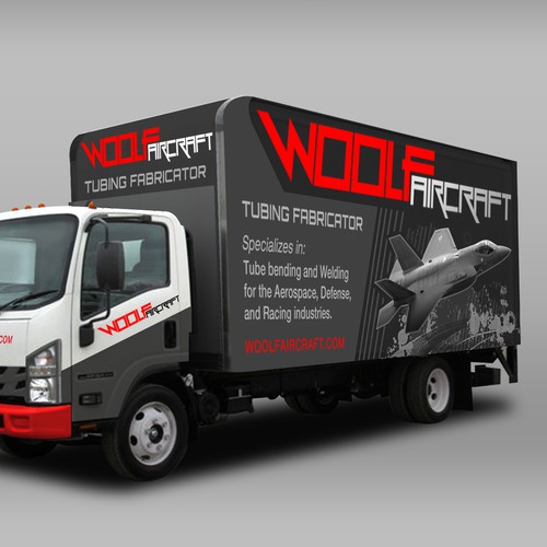 Design our box truck wrap! Design by Syn·o·nym