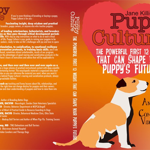 Create A Dvd Cover And Label For Our Creative Puppy Rearing And
