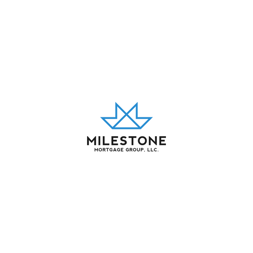 Milestone Mortgage Logo Design by traffikante