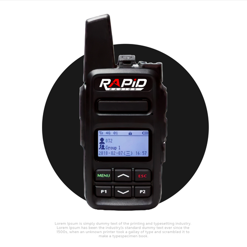 Masculine and Hip design for Walkie Talkie Brand Design by Safflower YES