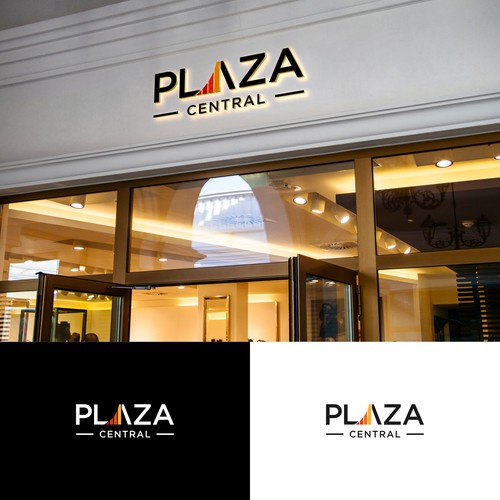 Logotipo Plaza Central Design by assiktype