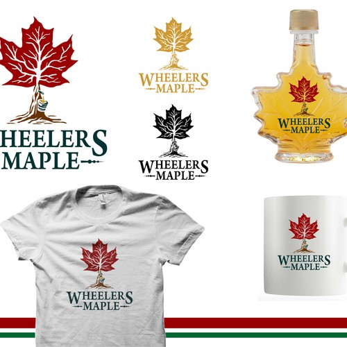 Make a logo as sweet as our maple syrup! Diseño de novanandz