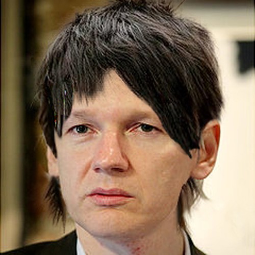 Design the next great hair style for Julian Assange (Wikileaks) Diseño de ceciliap