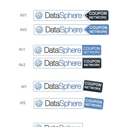 Create a DataSphere Coupon Network icon/logo Diseño de Stephn