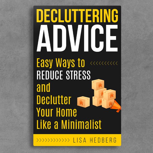 Design a book cover about decluttering your home Design by Adriano - Covers