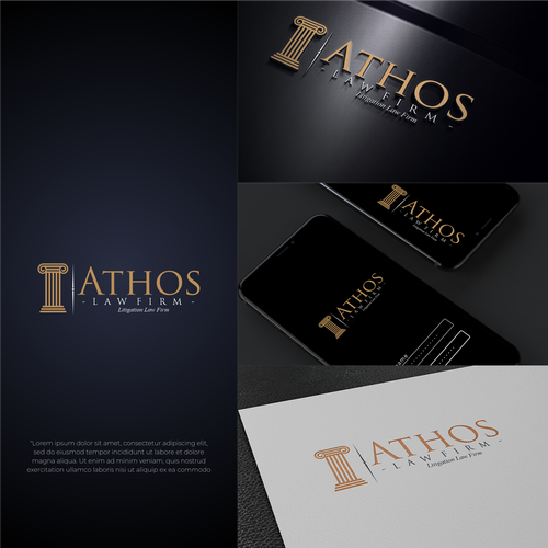 Design  modern and sleek logo for litigation law firm Design by Randy Yanuar