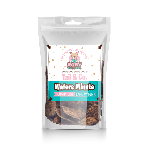 Ruby Rhubarb new product Labels Design by usharab_designs