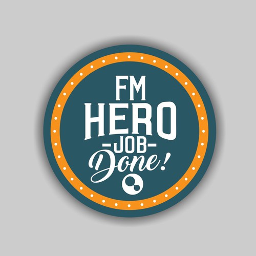 Design a pin badge for the service team!! Design von artdian
