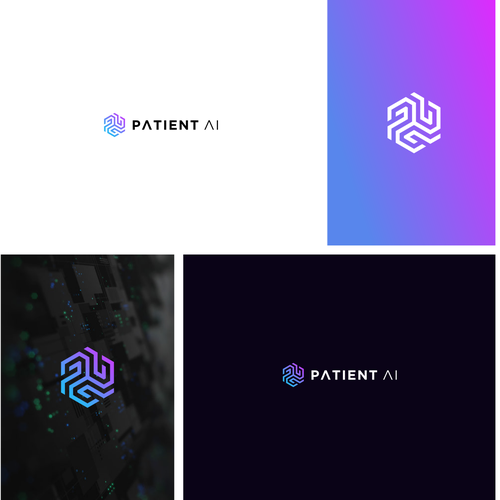 Design an inspiring logo for a breakthrough healthcare AI startup. Design by Vanza™