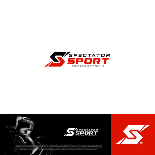 Iconic new sports brand which appeals to high school and college athletes. Design by crapit