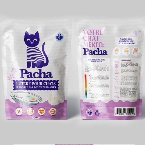 Cat Litter startup Minimalistic packaging - Contest Design von agooshe