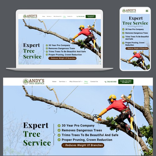 Redesign top section of website Design von Atul-Arts