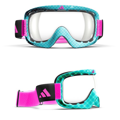 Design adidas goggles for Winter Olympics Réalisé par EyeQ Creative